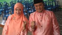 Calon Walikota Jambi dr Maulana dan Istri. Foto : Istimewa