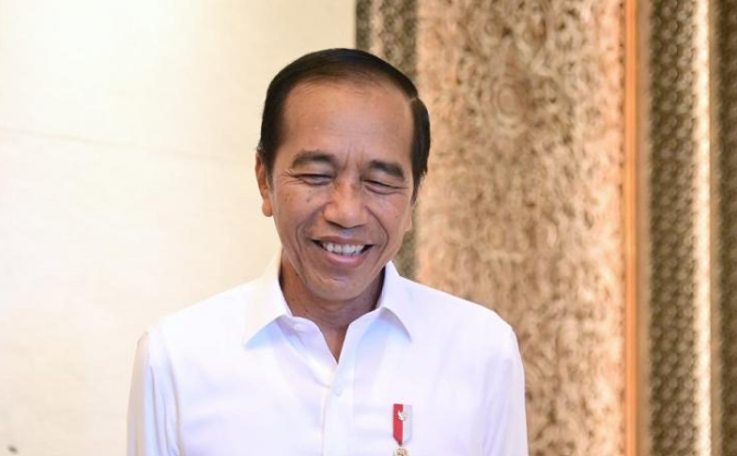 President Jokowi mentioned that the economy in East Kalimantan is skyrocketing. Photo: iNewsJambi.id