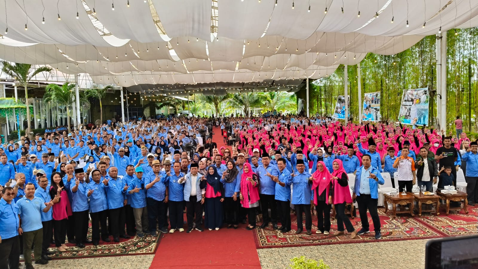 Al Haris Lantik Tim Pemenangan Haris-Sani Kota Jambi. Foto: Jambiseru.com