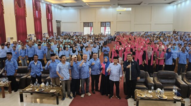 Al Haris Lantik Tim Pemenangan Haris-Sani Bungo. Foto: Jambiseru.com