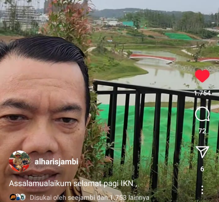 Al Haris saat di IKN