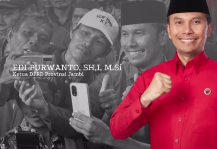 Ketua DPD PDI Perjuangan, Edi Purwanto. Foto: Jambiseru.com