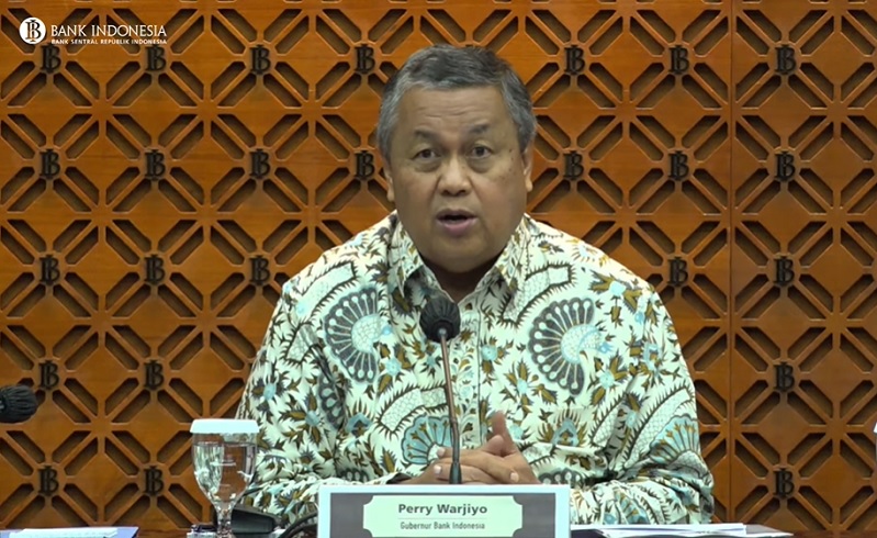 Gubernur Bank Indonesia (BI) Perry Warjiyo menyampaikan bahwa pihaknya tengah menyiapkan penerbitan Rupiah Digital dalam waktu dekat. (Foto: YouTube Bank Indonesia)