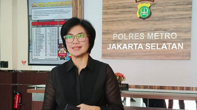 Kepala Seksi (Kasi) Humas Polres Metro Jakarta Selatan AKP Nurma Dewi. Foto: iNewsJambi.id