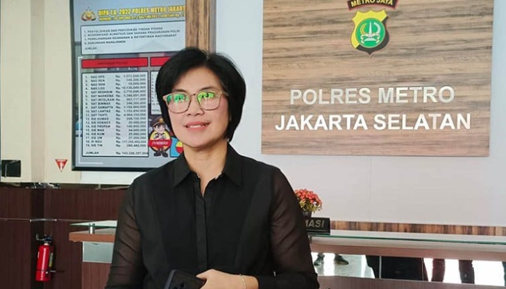 Kepala Seksi (Kasi) Humas Polres Metro Jakarta Selatan AKP Nurma Dewi. Foto: iNewsJambi.id