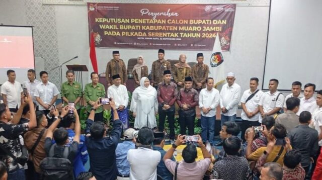 Muaro Jambi Ada Empat Pasang yang Bersaing di Pilkada Serentak 2024. Foto: Uda/Jambiseru.com
