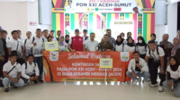 Kedatangan Atlet dayung kontingen Jambi di Aceh. Foto: Istimewa