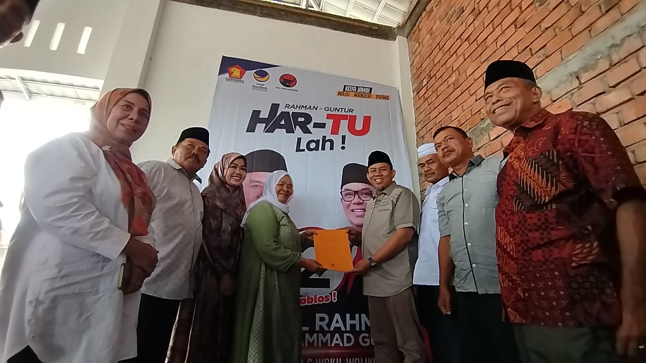 13 Ikatan Keluarga Minang Jambi Menangkan H Abdul Rahman-H Andi Muhammad Guntur