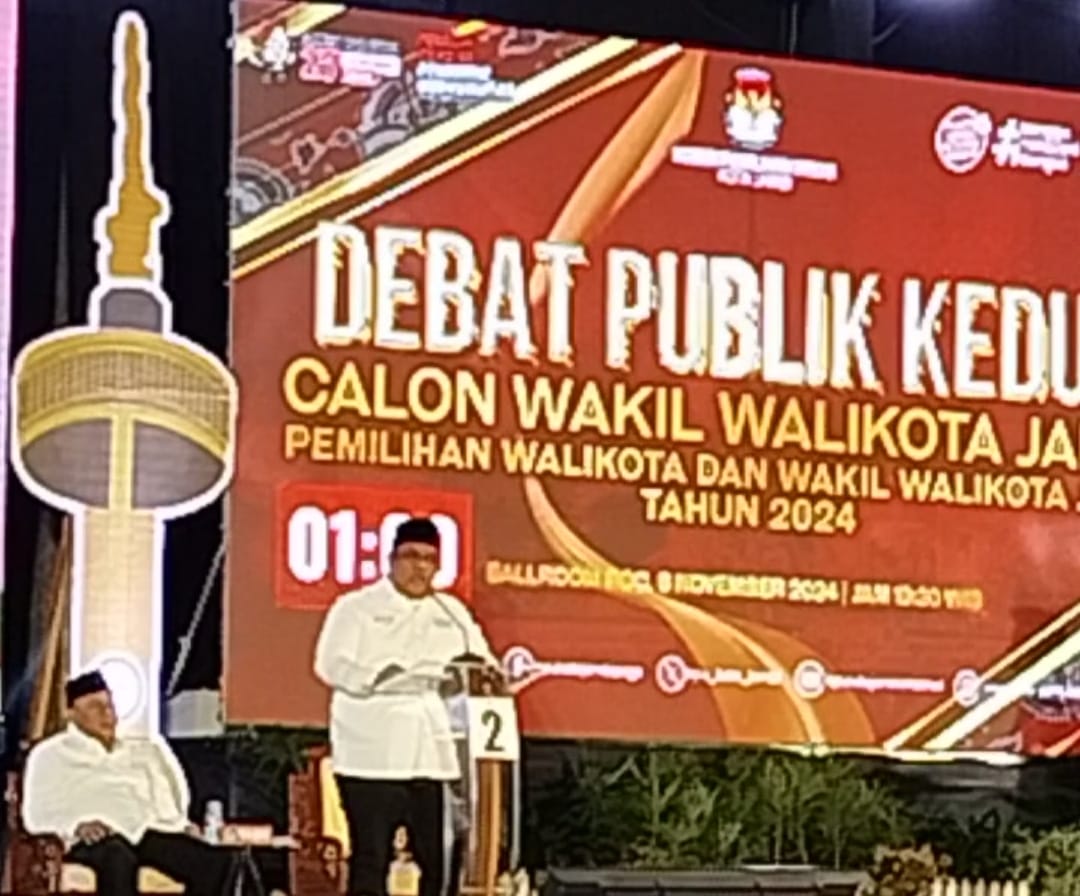 Debat kandidat kedua Pilwako Jambi yang dilaksanakan KPU berlangsung sukses