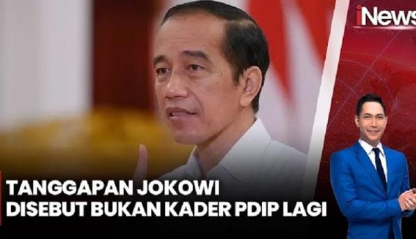 Sekretaris Jenderal (Sekjen) DPP PDIP Hasto Kristiyanto menegaskan Presiden ke-7 RI, Joko Widodo (Jokowi), Gibran Rakabuming Raka hingga Bobby Nasution bukan lagi menjadi bagian dari PDIP. Foto: iNews.id