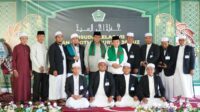 Gubernur Jambi, Al Haris saat menghadiri Haflah Tahunan, Wisuda Kelas VII, dan Khatam Al-Quran 30 Juz Bil Ghoib yang ke-5 Tahun 2025/1446 H bertempat di Pondok Pesantren Darussalam Al-Hafidz. Foto: Jambiseru.com