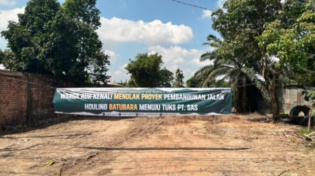 Nekat! PT SAS Dikabarkan Segera Bangun Jalan Khusus, Warga Aur Duri Siapkan Perlawanan