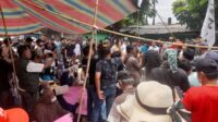Warga Aur Kenali Blokir Jalan Nasional, Tolak Pembangunan Stockpile Batu Bara PT SAS
