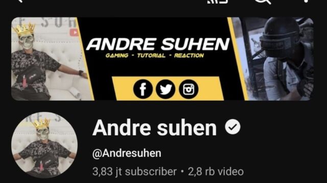 Channel YouTube Andre Suhen — Nggak Sekadar Main Game, Tapi Hiburan ala Netizen!