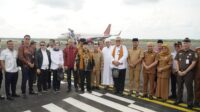 Pendaratan dan Penerbangan Perdana Maskapai Batik Air Rute Jakarta (CGK) – Muara Bungo (BUU) *Tempat*: Bandara Udara Muara Bungo