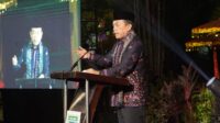 Gubernur Al Haris membuka Festival Jambi Elok Nian Kota Jambi di Taman Mini Melayu Jambi
